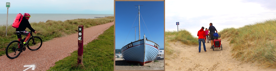 Das Abenteuer Nordseeradweg ist in Dänemark besonders abwechslungsreich.
