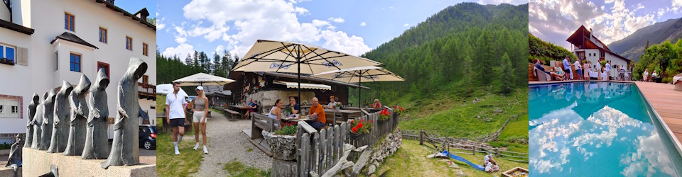Pure Entspannung in der Goldenen Rose im Schnalstal